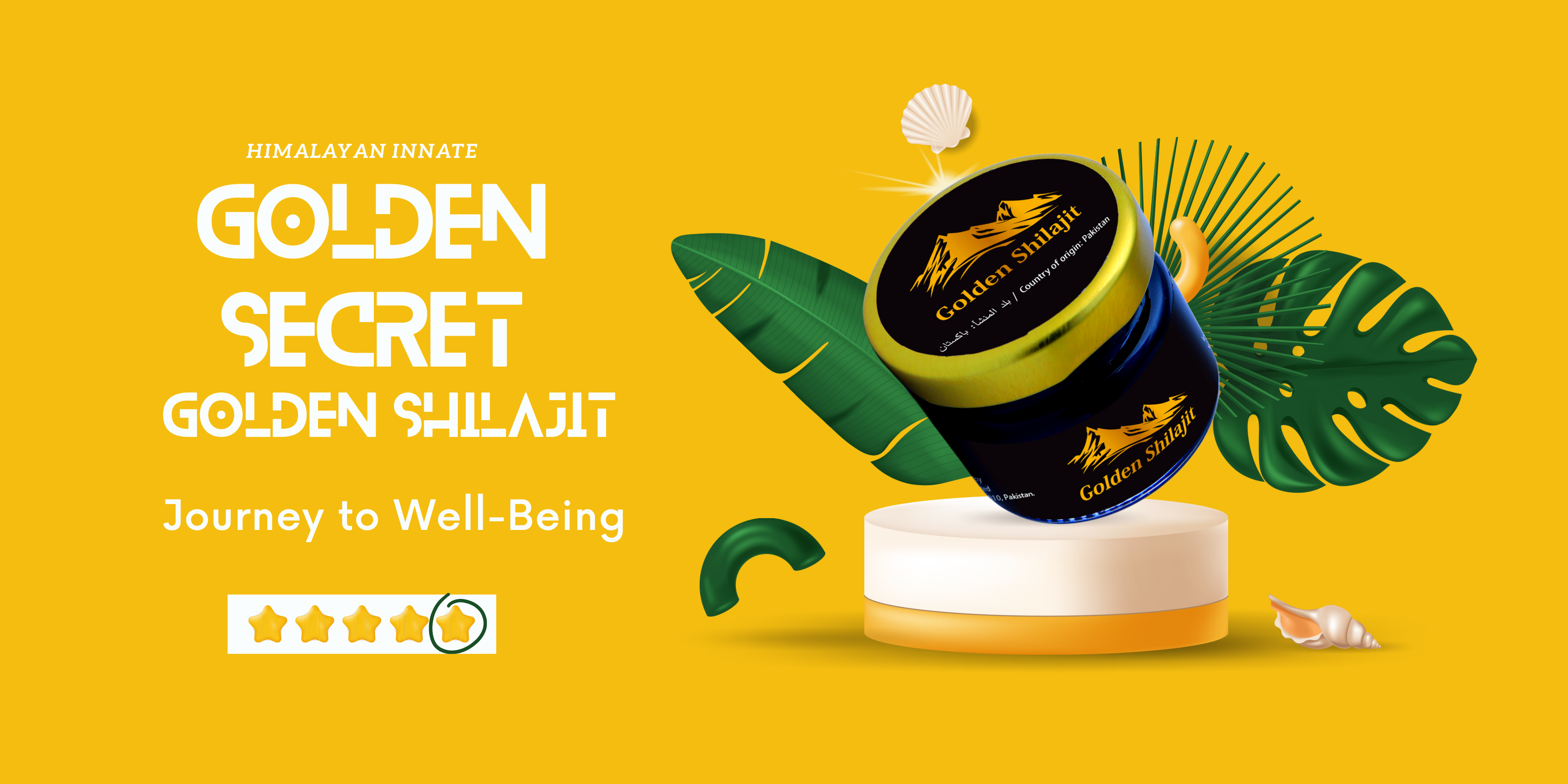 JOURNEY TO WELL-BEING BEST SHILAJIT IN THE WORLD