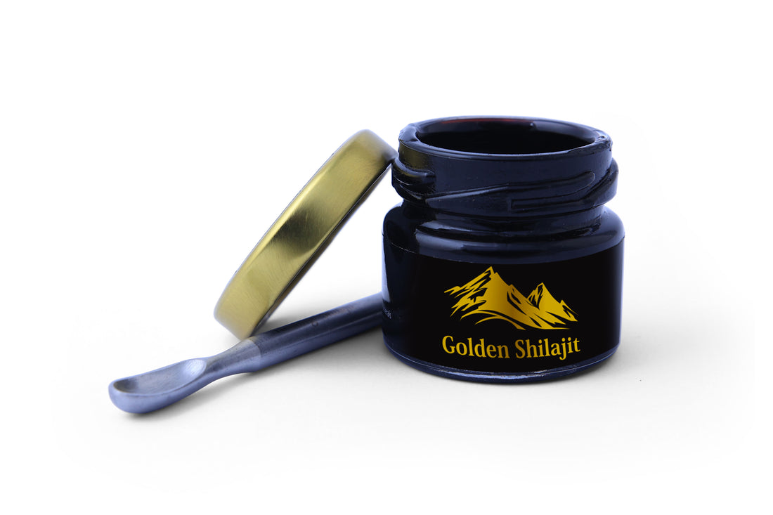 Golden Shilajit, also known as "Swarna Shilajit" or "Shilajit Gold